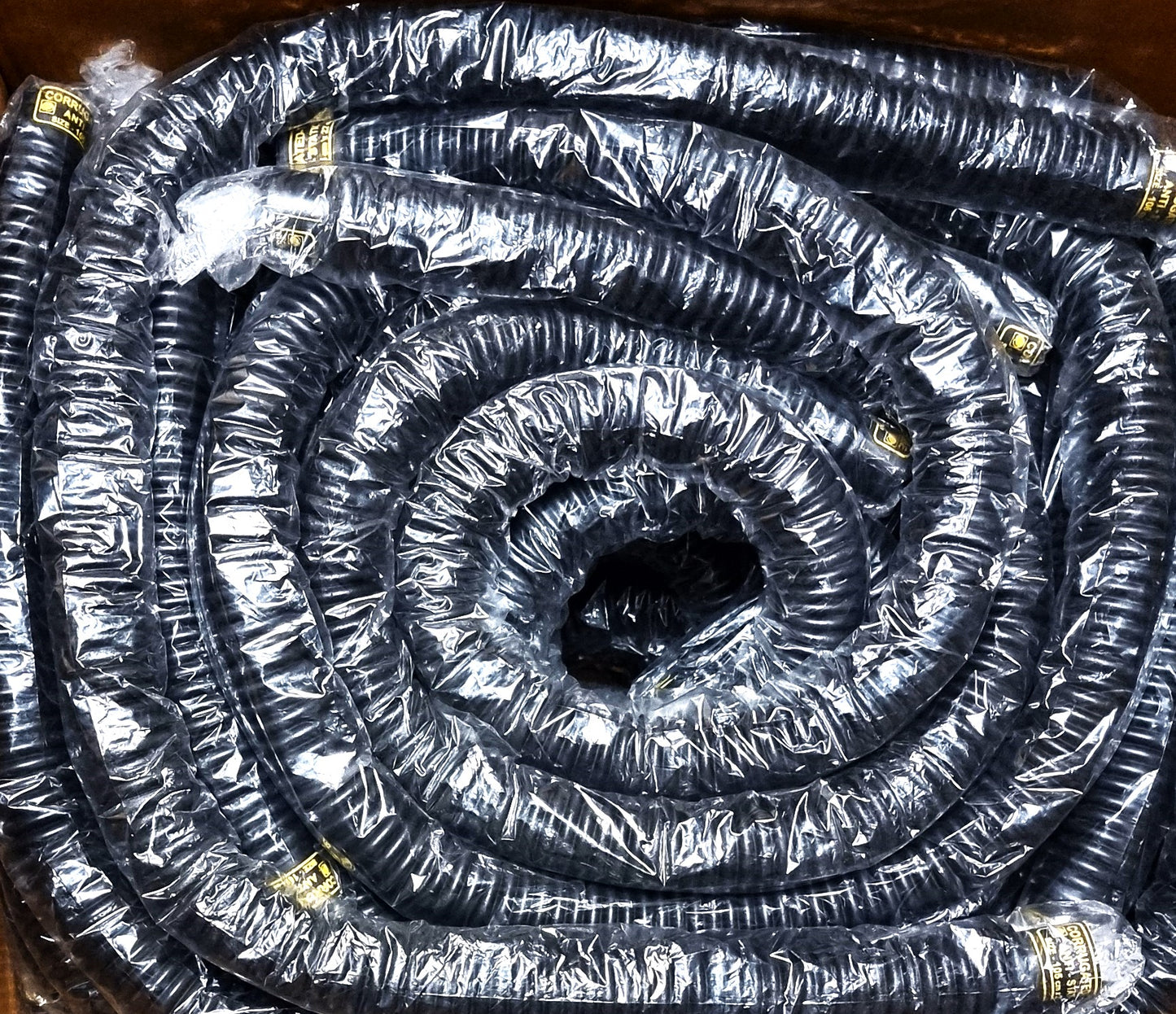 Rubber Medical Grade Hose Assm. 150cm/60" (Black)