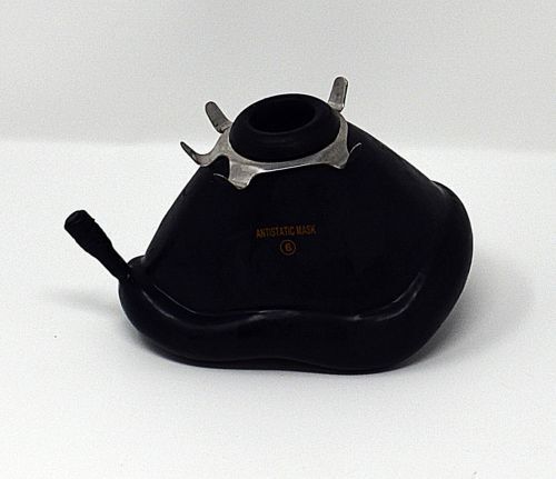 ☢ Anaesthesia Mask - Size 6 Large - Black