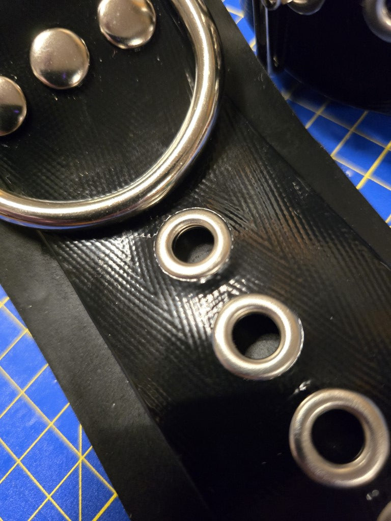 SHD ULTRA Hybrid Rubber Cuffs/Belts - Abyss Black