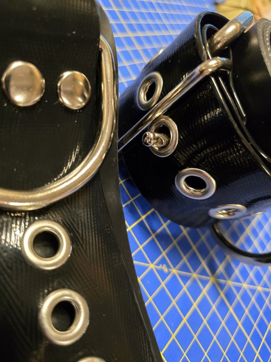 SHD ULTRA Hybrid Rubber Cuffs/Belts - Abyss Black