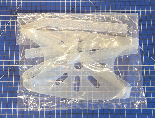 ☢ Anaesthesia Mask Harness - Translucent Silicone