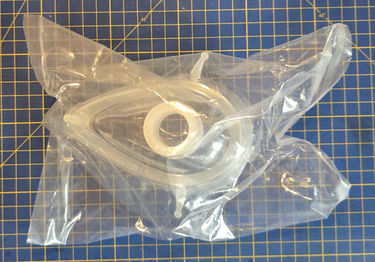☢ Anaesthesia Mask - Size 5 Large - Translucent Silicone