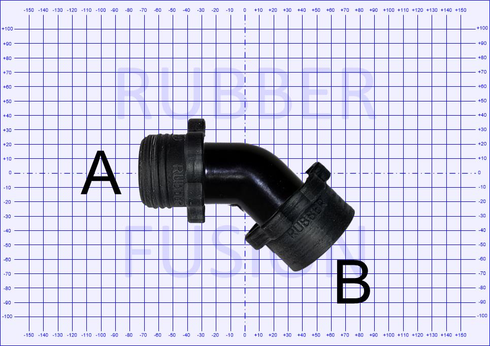 Adapter Elbow 45°