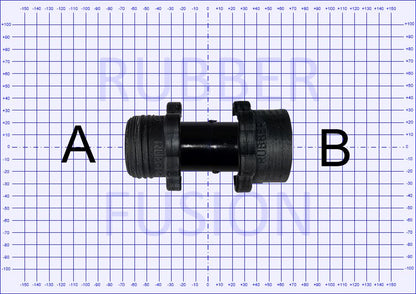 Adapter Coupler 180°