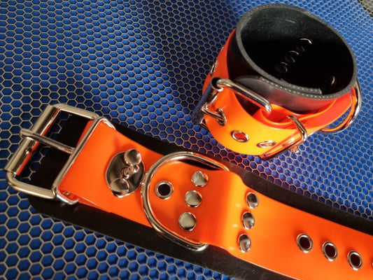 SHD HYPER Hybrid Rubber Cuffs/Belts - Cosmic Orange