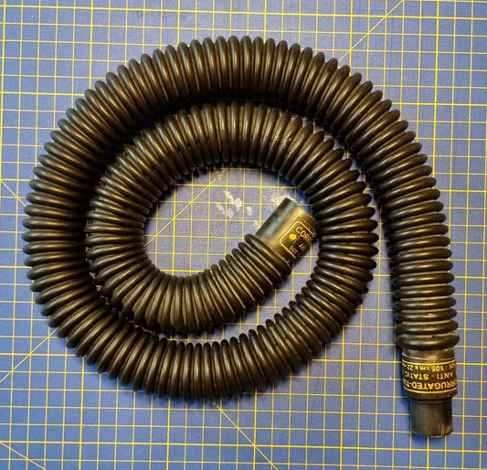 Rubber Medical Grade Hose Assm. 45cm/18" (Black)